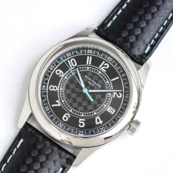 Patek Philippe Calatrava 6007A Steel 40mm Black Dial Replica 1:1 – Top Quality Version