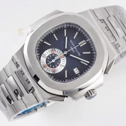 Đồng Hồ Patek Philppe Nautilus Chronograph 5980/1A-001 40.5mm Replica 1:1 – Top Quality Version