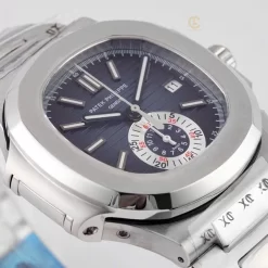 Đồng Hồ Patek Philppe Nautilus Chronograph 5980/1A-001 40.5mm Replica 1:1 – Top Quality Version