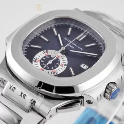Đồng Hồ Patek Philppe Nautilus Chronograph 5980/1A-001 40.5mm Replica 1:1 – Top Quality Version