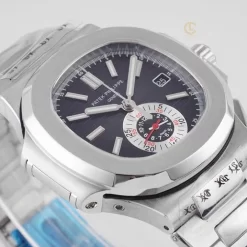 Đồng hồ Patek Philippe Nautilus Chronograph 5980/1A-014 40.5mm Black-Blue Dial Replica 1:1 – Top Quality Version