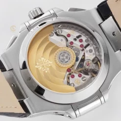 Đồng hồ Patek Philippe Nautilus Chronograph 5980/1A-014 40.5mm Black Dial Replica 1:1 – Top Quality Version