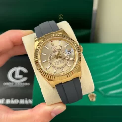 Đồng hồ Rolex Sky-Dweller Yellow Gold 336238-0001 42mm Replica 1:1 – Top Quality Version