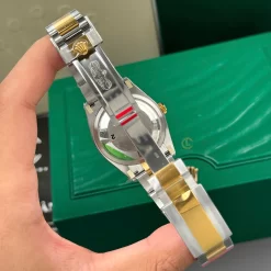 Rolex Explorer Two Tone Yellow Gold 124273 36mm Yellow Gold Black Dial Replica 1:1 – Top Quality Version