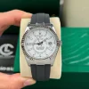 Đồng Hồ Rolex Sky Dweller 336934-0003 42mm White Dial Oyster Replica 1:1 – Top Quality Version