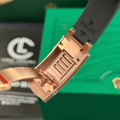 Đồng hồ Rolex Oyster Perpetual Sky-Dweller M326235-0005 42mm Rose Gold Chocolate Dial Replica 1:1 – Top Quality Version