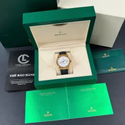 Đồng Hồ Rolex Sky Dweller 326935-0005 42mm White Dial Rose Gold Replica 1:1 – Top Quality Version