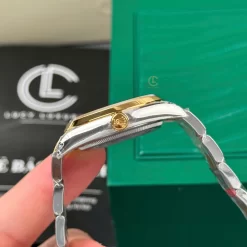 Rolex Explorer Two Tone Yellow Gold 124273 36mm Yellow Gold Black Dial Replica 1:1 – Top Quality Version