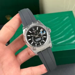 Đồng hồ Rolex Sky-Dweller 336239-0002 42mm Black Dial Replica 1:1 – Top Quality Version