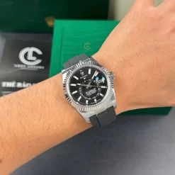Đồng hồ Rolex Sky-Dweller 336239-0002 42mm Black Dial Replica 1:1 – Top Quality Version