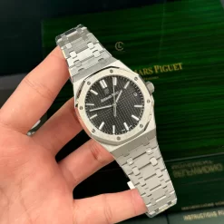 Đồng hồ Audemars Piguet Royal Oak 15500ST.OO.1220ST.03 41mm Black Dial Repliaca 1:1 – Top Quality Version