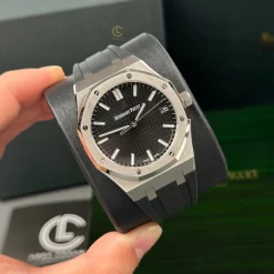 Đồng hồ Audemars Piguet Royal Oak 15500ST.OO.1220ST.03 41mm Black Dial Repliaca 1:1 – Top Quality Version