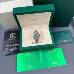 Đồng Hồ Rolex Datejust 126231 36mm MOP Dial Rose Gold Replica 1:1 – Top Quality Version