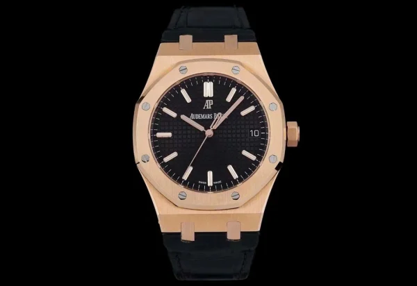 Đồng hồ Audemars Piguet Royal Oak 15500OR 41mm Black Dial Rose Gold