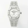 Đồng Hồ Audemars Piguet Royal Oak 15450ST 37mm White Dial Steel Replica 1:1 – Top Quality Version