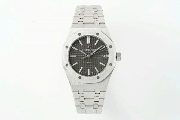 Đồng Hồ Audemars Piguet Royal Oak 15450ST 37mm Grey Dial Steel Replica 1:1 – Top Quality Version