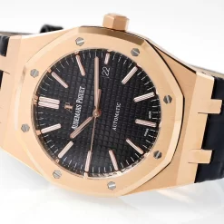 Đồng Hồ Audemars Piguet Royal Oak Selfwinding 15400OR 41mm Rose Gold Steel Replica 1:1 – Top Quality Version