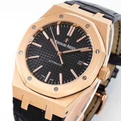 Đồng Hồ Audemars Piguet Royal Oak Selfwinding 15400OR 41mm Rose Gold Steel Replica 1:1 – Top Quality Version