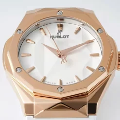 Đồng hồ Hublot Classic Fusion Orlinski 550.OS.2200.RW.ORL20 40mm Gold White Replica 1:1 –