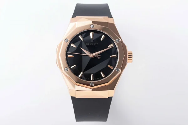 Đồng hồ Hublot Classic Fusion Orlinski 550.OS.1800.RX.ORL19 40mm Black Dial Rose Gold Replica 1:1 – Top Quality Version