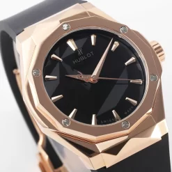 Đồng hồ Hublot Classic Fusion Orlinski 550.OS.1800.RX.ORL19 40mm Black Dial Rose Gold Replica 1:1 – Top Quality Version