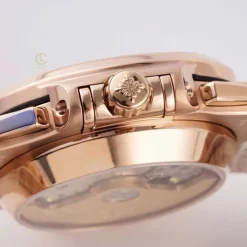 Đồng Hồ Patek Philippe Nautilus Chronograph 5980/1R-001 40mm Rose Gold Replica 1:1 – Top Quality Version