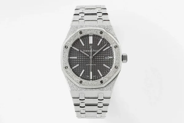 Đồng hồ Audemars Piguet Royal Oak Frosted 15410BC 33mm Grey Dial Replica 1:1 – Top Quality Version