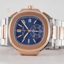Đồng Hồ Patek Philippe Nautilus Chronograph 5980/1AR-001 40mm Rose Gold Demi