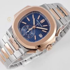 Đồng Hồ Patek Philippe Nautilus Chronograph 5980/1AR-001 40mm Rose Gold Demi