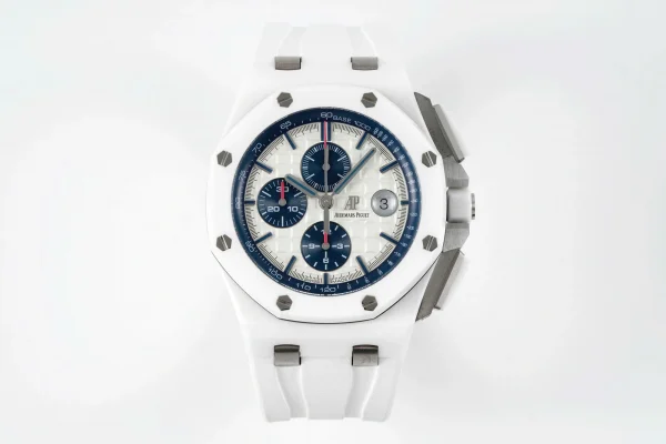 Đồng hồ Audemars Piguet Royal Oak Offshore Chronograph Ceramic 26402CB 44mm White Dial