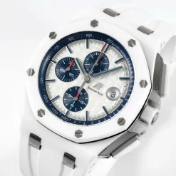 Đồng hồ Audemars Piguet Royal Oak Offshore Chronograph Ceramic 26402CB 44mm White Dial