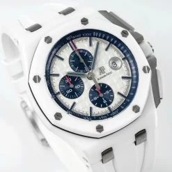 Đồng hồ Audemars Piguet Royal Oak Offshore Chronograph Ceramic 26402CB 44mm White Dial