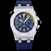 Đồng hồ Audemars Piguet Royal Oak Offshore Chronograph Blue 26703ST 42mm Replica 1:1 – Top Quality Version