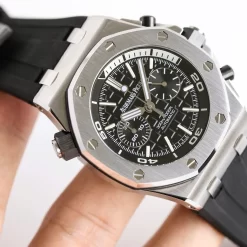 Đồng hồ Audemars Piguet Royal Oak Offshore Diver Chronograph in Grey 26703ST 42mm Replica 1:1 – Top Quality Version