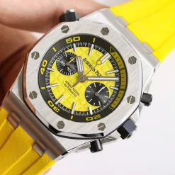 Đồng hồ Audemars Piguet Royal Oak Offshore Diver Chronograph in Yellow 26703ST 42mm Replica 1:1 – Top Quality Version