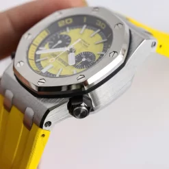 Đồng hồ Audemars Piguet Royal Oak Offshore Diver Chronograph in Yellow 26703ST 42mm Replica 1:1 – Top Quality Version
