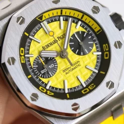 Đồng hồ Audemars Piguet Royal Oak Offshore Diver Chronograph in Yellow 26703ST 42mm Replica 1:1 – Top Quality Version