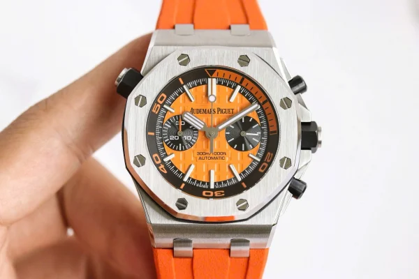 Đồng hồ Audemars Piguet Royal Oak Offshore Diver Chronograph in Orange 26703ST 42mm Replica 1:1 – Top Quality Version