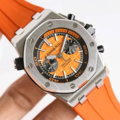 Đồng hồ Audemars Piguet Royal Oak Offshore Diver Chronograph in Orange 26703ST 42mm Replica 1:1 – Top Quality Version