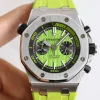 Đồng hồ Audemars Piguet Royal Oak Offshore Diver Chronograph in Green 26703ST 42mm Replica 1:1 – Top Quality Version