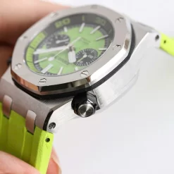 Đồng hồ Audemars Piguet Royal Oak Offshore Diver Chronograph in Green 26703ST 42mm Replica 1:1 – Top Quality Version