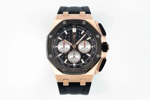 Đồng hồ Audemars Piguet Royal Oak Rose Gold 26401RO 44mm Black Dial Replica 1:1 – Top Quality Version