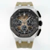 :Đồng Hồ Nam Audemars Piguet Offshore Selfwinding Chronograph 26420 42mm Smoke Dial Replica 1:1 – Top Quality Version