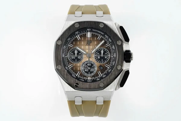 :Đồng Hồ Nam Audemars Piguet Offshore Selfwinding Chronograph 26420 42mm Smoke Dial Replica 1:1 – Top Quality Version