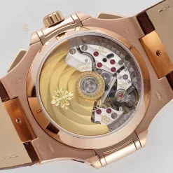 Đồng hồ Patek Philippe Nautilus 5980R-001 40.5mm Chronograph Rose Gold Replica 1:1 – Top Quality Version