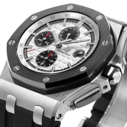 Đồng Hồ Audemars Piguet Royal Oak Offshore 26400SO 44mm White Dial Replica 1:1 – Top Quality Version