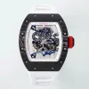 Đồng Hồ Richard Mille RM055 Red-White 42mm Ceramic Replica 1:1 – Top Quality Version