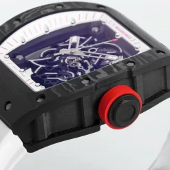 Đồng Hồ Richard Mille RM055 Red-White 42mm Ceramic Replica 1:1 – Top Quality Version