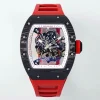 Đồng Hồ Richard Mille RM055 Red-White 42mm Ceramic Replica 1:1 – Top Quality Version