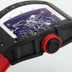 Đồng Hồ Richard Mille RM055 Red-White 42mm Ceramic Replica 1:1 – Top Quality Version